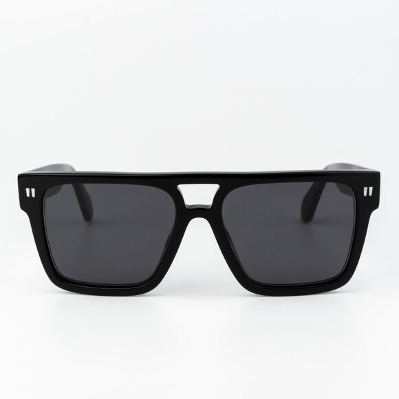 Off-White SPRINGFIELD Men Sunglasses Black Grey Square OERI133 SPRINGFIELD 1007 - Picture 3 of 12